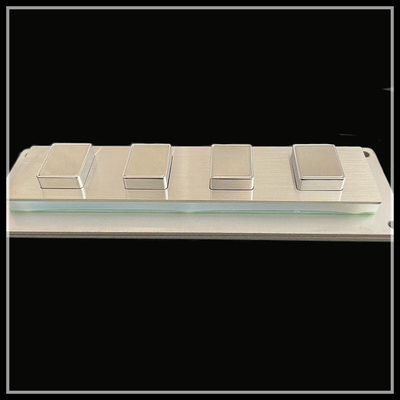 4 Key Function Bar Metal Numeric Keypad Stainless Steel 304 Side Key Keyboard