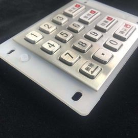 PINPAD Ip67 Waterproof Grade Backlit Numeric Keypad For Self Service Car Washing Machine