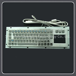 Laser Engraved Industrial Keyboard With Touchpad 71 Keys Type Vandal Proof