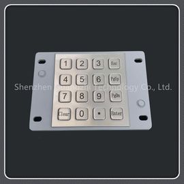 Washable Usb Numeric Keypad Stainless Steel Material 4x4 Matrix Layout