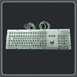 Numeric 106 Key Keyboard With Trackball , Metal Keyboard With Trackball