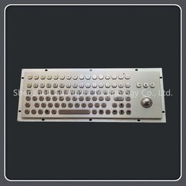 Customized Metal 84 Key Keyboard With Integrated Anti Riot Trackball Mouse