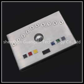 Desktop Type Industrial Keyboard With Trackball For Self Service Equipment