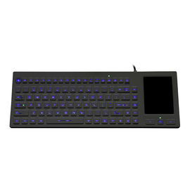 Ip68 Protection Silicone Rubber Keypad With Led Backlit Touchpad Wear Resistant