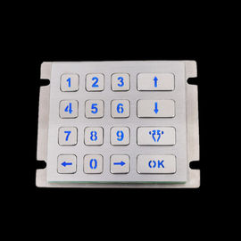 Good Touch Feeling Industrial Numeric Keypad For Inquiry Machine Easy Maintenance