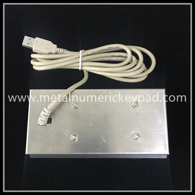 Vandal Resistant Stainless Steel Keypad 21 Key 3x7 Matrix Metal Numeric Keypad