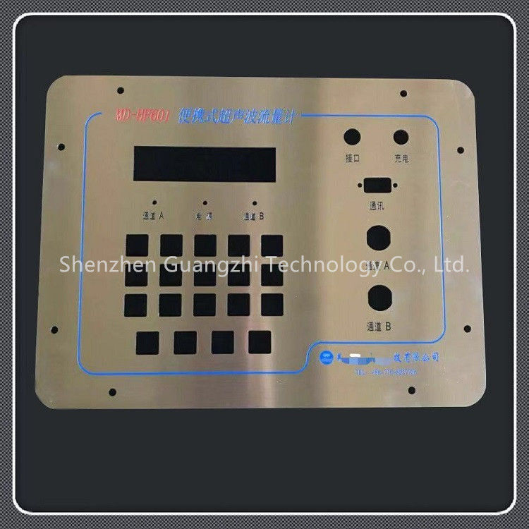 Corrosion Resistant Custom Keyboard Pad Stainless Steel Material No Obvious Dents
