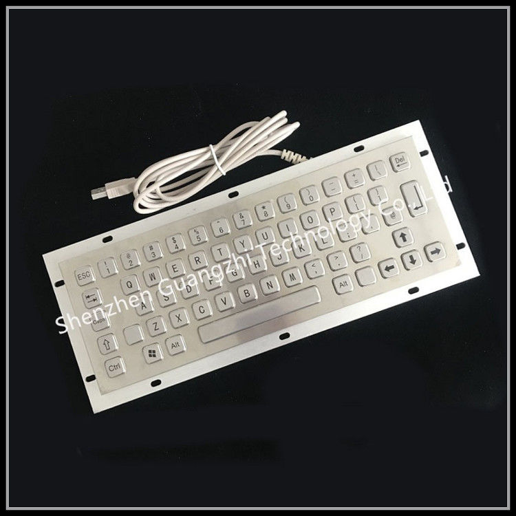Waterproof 67 Key Keyboard , Metal Mechanical Keyboard With Fn Function Keys