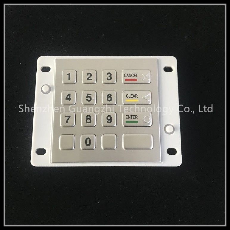 Weatherproof Metal Numeric Keypad With Customized Font Easy Installation