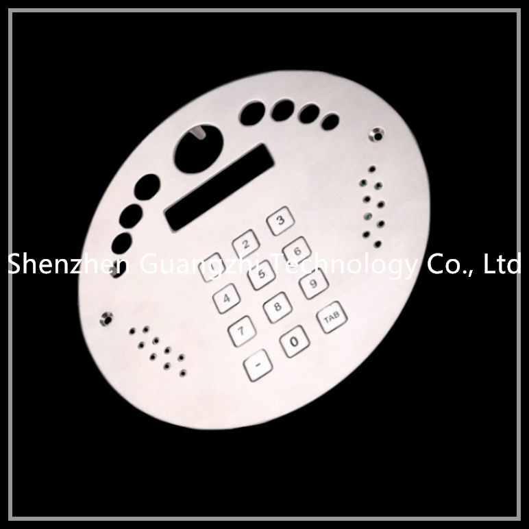 Customized Logo Metal Numeric Keypad For Automatic Door / Telephone Button